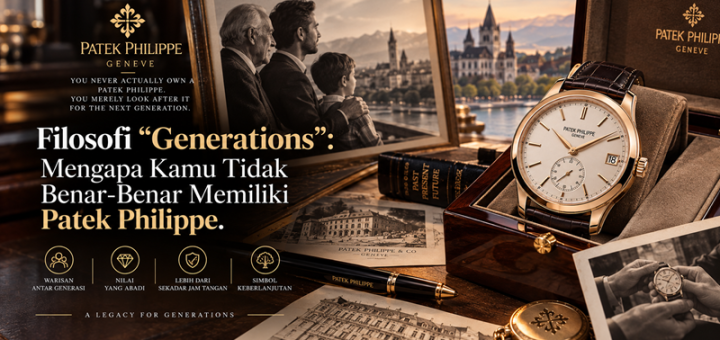 Filosofi Generations Mengapa Kamu Tidak Benar-Benar Memiliki Patek Philippe