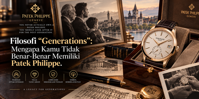 Filosofi Generations Mengapa Kamu Tidak Benar-Benar Memiliki Patek Philippe