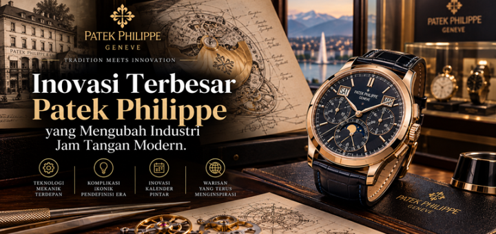 Inovasi Terbesar Patek Philippe yang Mengubah Industri Jam Tangan Modern