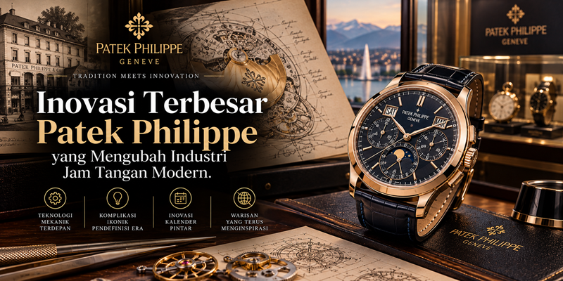 Inovasi Terbesar Patek Philippe yang Mengubah Industri Jam Tangan Modern