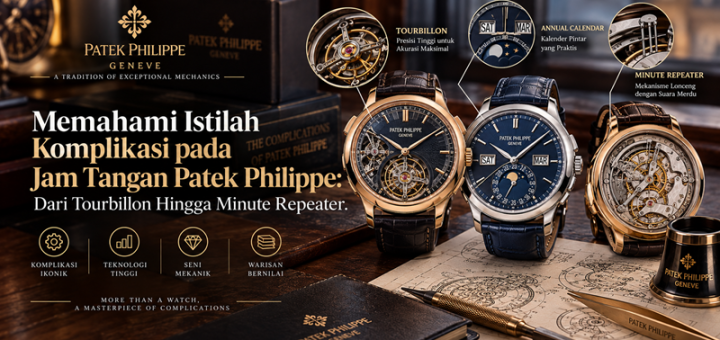 Memahami Istilah Komplikasi pada Jam Tangan Patek Philippe Dari Tourbillon Hingga Minute Repeater