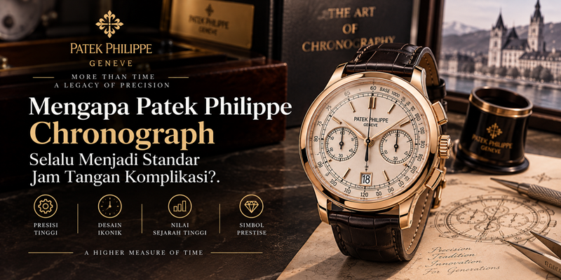 Mengapa Patek Philippe Chronograph Selalu Menjadi Standar Jam Tangan Komplikasi