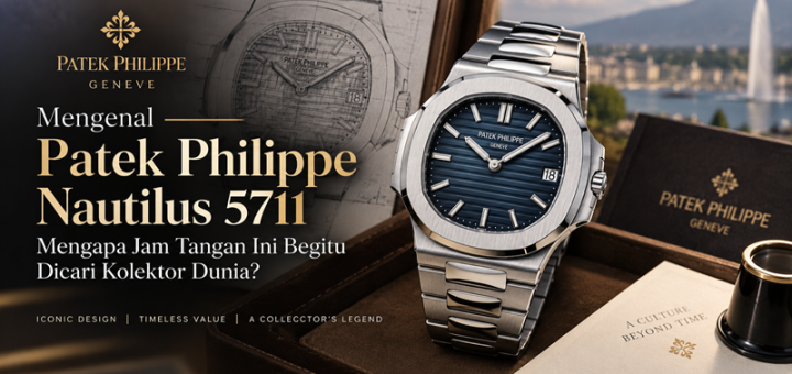 Mengenal Patek Philippe Nautilus 5711 Mengapa Jam Tangan Ini Begitu Dicari Kolektor Dunia