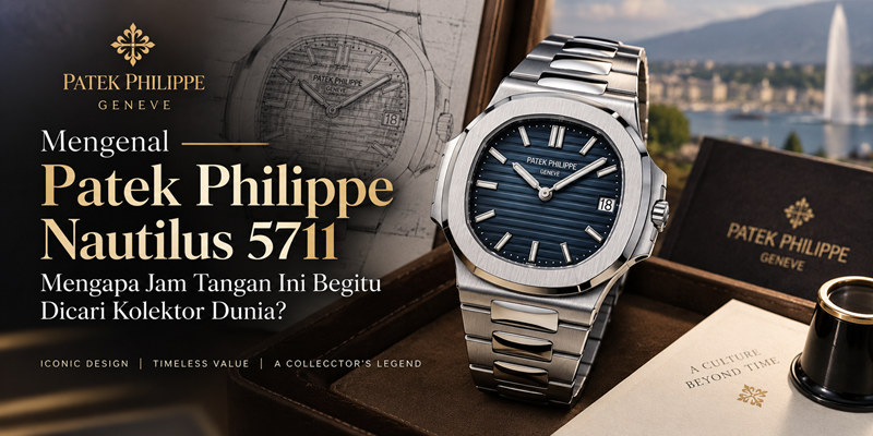 Mengenal Patek Philippe Nautilus 5711 Mengapa Jam Tangan Ini Begitu Dicari Kolektor Dunia