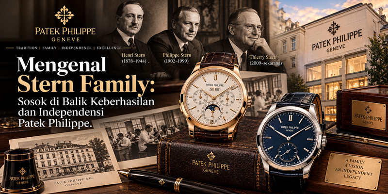 Mengenal Stern Family Sosok di Balik Keberhasilan dan Independensi Patek Philippe