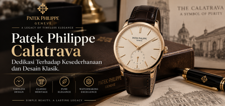 Patek Philippe Calatrava Dedikasi Terhadap Kesederhanaan dan Desain Klasik