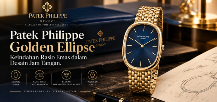 Patek Philippe Golden Ellipse Keindahan Rasio Emas dalam Desain Jam Tangan