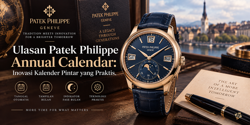 Ulasan Patek Philippe Annual Calendar Inovasi Kalender Pintar yang Praktis
