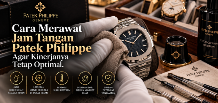 Cara Merawat Jam Tangan Patek Philippe Agar Kinerjanya Tetap Optimal