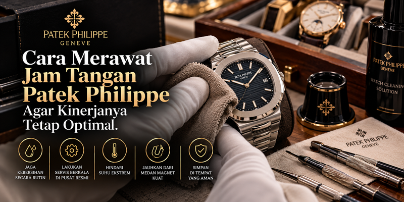 Cara Merawat Jam Tangan Patek Philippe Agar Kinerjanya Tetap Optimal