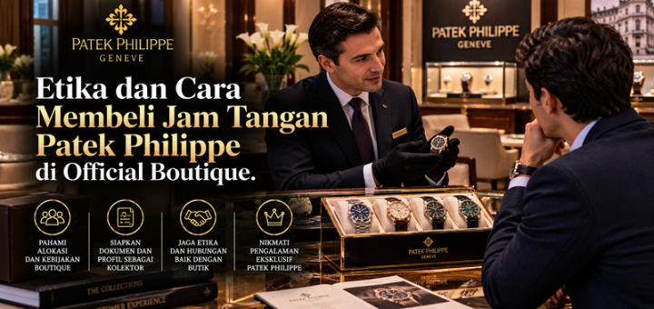 Etika dan Cara Membeli Jam Tangan Patek Philippe di Official Boutique
