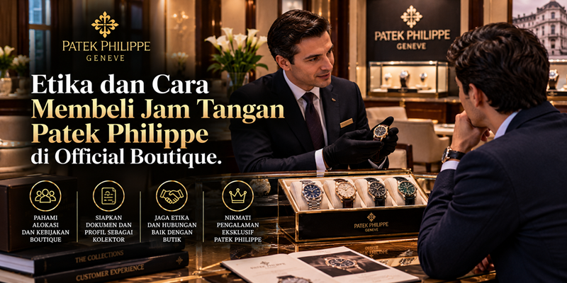 Etika dan Cara Membeli Jam Tangan Patek Philippe di Official Boutique