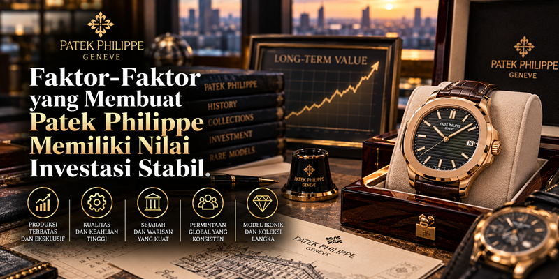 Faktor-Faktor yang Membuat Patek Philippe Memiliki Nilai Investasi Stabil