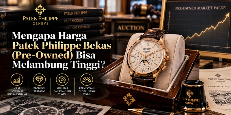Mengapa Harga Patek Philippe Bekas (Pre-Owned) Bisa Melambung Tinggi