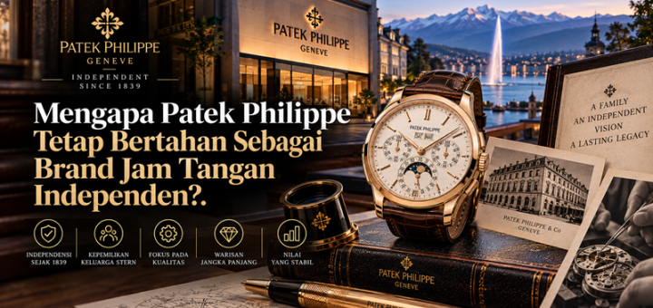 Mengapa Patek Philippe Tetap Bertahan Sebagai Brand Jam Tangan Independen