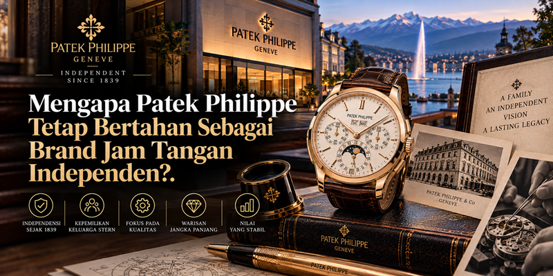 Mengapa Patek Philippe Tetap Bertahan Sebagai Brand Jam Tangan Independen