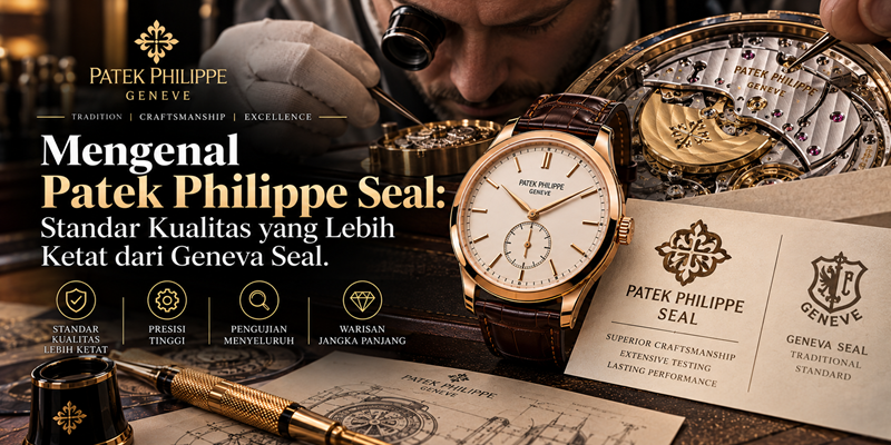 Mengenal Patek Philippe Seal Standar Kualitas yang Lebih Ketat dari Geneva Seal