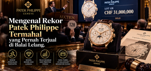 Mengenal Rekor Patek Philippe Termahal yang Pernah Terjual di Balai Lelang