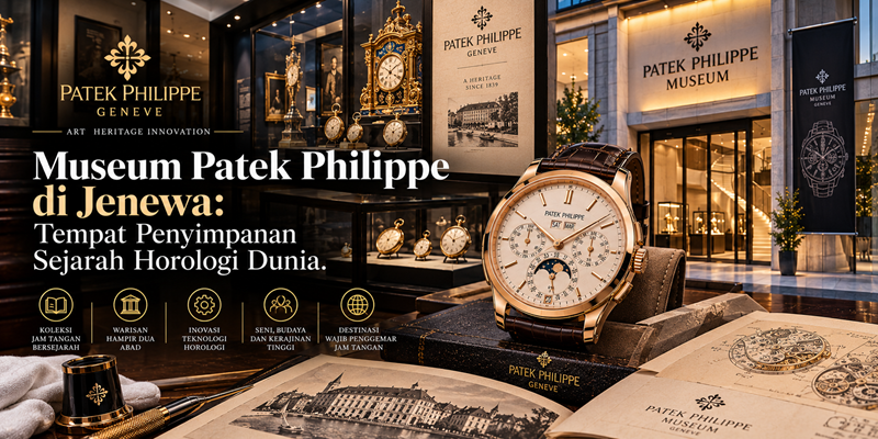 Museum Patek Philippe di Jenewa Tempat Penyimpanan Sejarah Horologi Dunia