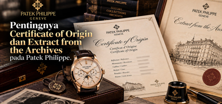 Pentingnya Certificate of Origin dan Extract from the Archives pada Patek Philippe