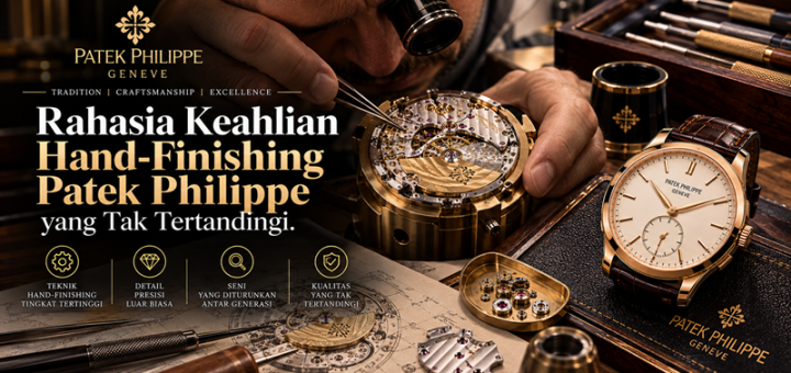 Rahasia Keahlian Hand-Finishing Patek Philippe yang Tak Tertandingi
