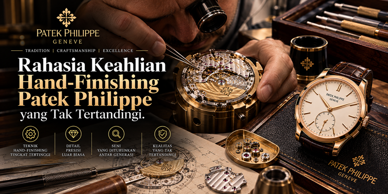 Rahasia Keahlian Hand-Finishing Patek Philippe yang Tak Tertandingi