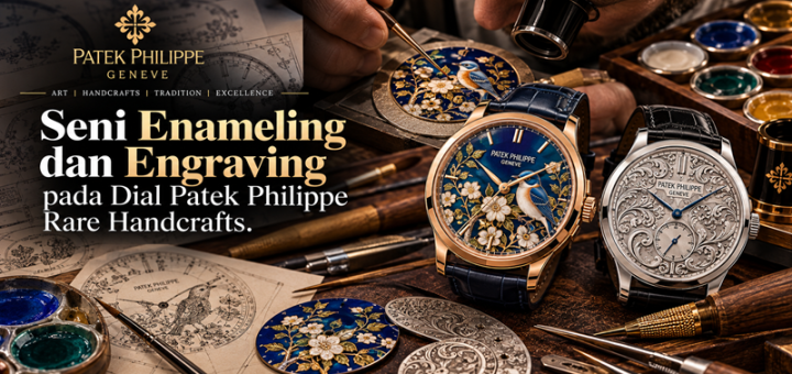 Seni Enameling dan Engraving pada Dial Patek Philippe Rare Handcrafts