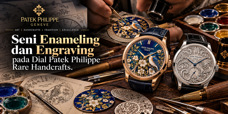 Seni Enameling dan Engraving pada Dial Patek Philippe Rare Handcrafts